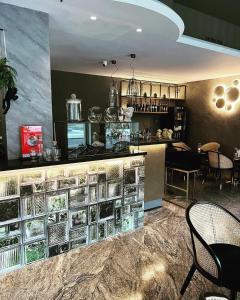 Lounge nebo bar v ubytování Salotto "900Strati"