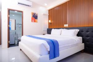 Postel nebo postele na pokoji v ubytování Le Dream Hotel near Vigan