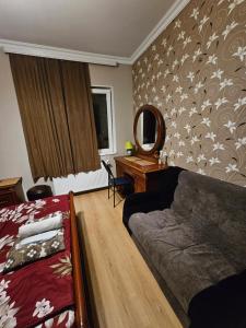 Ένα ή περισσότερα κρεβάτια σε δωμάτιο στο Guesthouse different