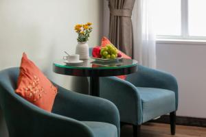 Istumisnurk majutusasutuses Anise Hotel & Spa Hanoi