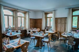 Restaurace v ubytování Hotel Cristallina