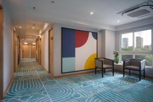 Posezení v ubytování Sarovar Portico Kolkata