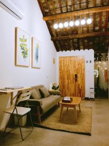 Posezení v ubytování Suzhou Xugusu Homestay