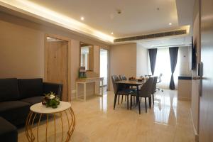 Posezení v ubytování Sarovar Portico Kolkata