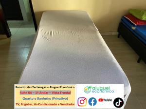 Cama ou camas em um quarto em Arraial do Cabo - Recanto das Tartarugas - Aluguel Econômico