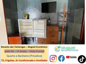A cozinha ou cozinha compacta de Arraial do Cabo - Recanto das Tartarugas - Aluguel Econômico