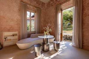 Χώρος καθιστικού στο Palazzina Maresa