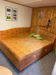 Katil atau katil-katil dalam bilik di Apartmány U sjezdovky Janské Lázně
