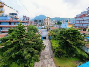 山景或在酒店看到的山景