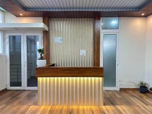 Ο χώρος του λόμπι ή της ρεσεψιόν στο A Mountain view family suite by SS Luxury Comforts