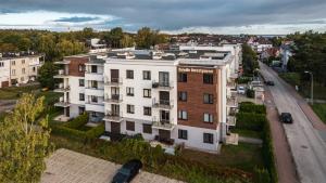 Budynek, w którym mieści się apartament