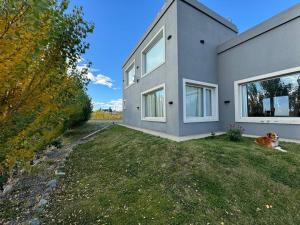 Bygningen som feriehuset ligger i