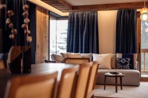 Posezení v ubytování Antarès URSA 302 - luxury apartment ski inski out