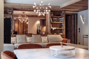 Posezení v ubytování Antarès URSA 001 - luxury apartment ski inski out + 7 fotografií