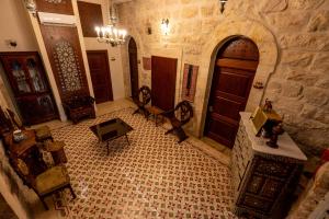 Χώρος καθιστικού στο Jerusalem Hotel