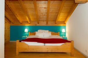 Postel nebo postele na pokoji v ubytování Hotel Veduta