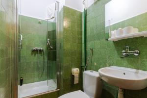 Koupelna v ubytování Hotel Dom Marynarza