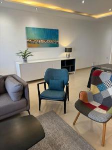 Χώρος καθιστικού στο Swieqi, Luxury Apartment, 3BD - 2 BH, Sleeps 6 +32 φωτογραφίες