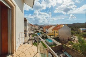 Naturlandskabet i nærheden af villaen