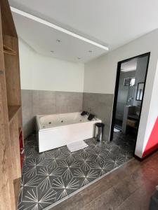 Koupelna v ubytování Rango Hostel Boutique
