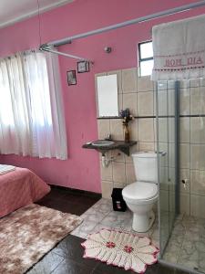 Ένα μπάνιο στο Aráras Suites
