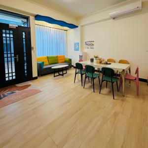 Ruang duduk di 澎湖之絢民宿