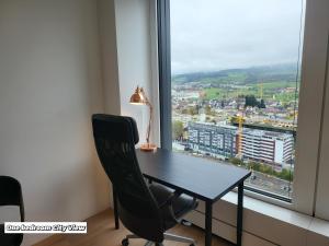 Nespecifikovaný výhled na hory nebo výhled na hory při pohledu z apartmánu