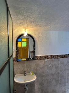 Koupelna v ubytování House andalous