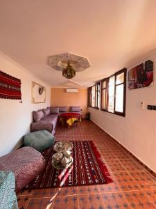 Posezení v ubytování House andalous