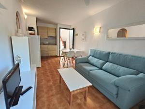 Kuchyň nebo kuchyňský kout v ubytování Apartamento Menorca Arenal d'en Castell