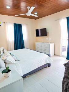 Postel nebo postele na pokoji v ubytování Espectacular Villa en La Romana