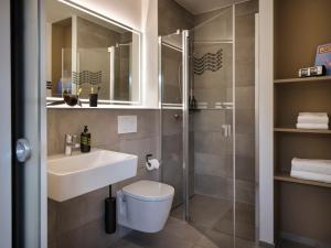 Koupelna v ubytování STAYERY Cologne Sülz