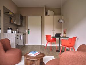 Kuchyň nebo kuchyňský kout v ubytování STAYERY Cologne Sülz