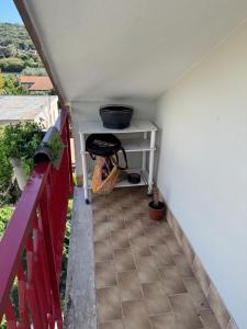 Balkón nebo terasa v ubytování Aba Gianola