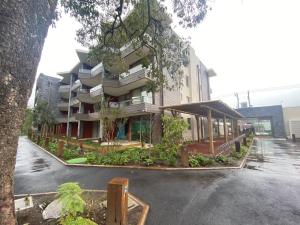 Το κτήριο όπου στεγάζεται  το διαμέρισμα