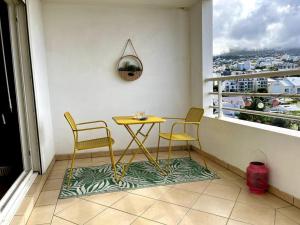 Balkón nebo terasa v ubytování Appartement Le Nid de Coco
