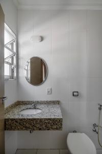 Koupelna v ubytování Hotel Cisne