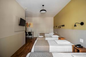 TV a/nebo společenská místnost v ubytování Hotel Cisne