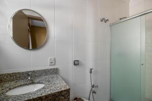 Koupelna v ubytování Hotel Cisne