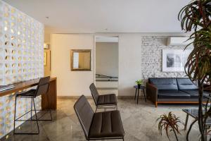 Posezení v ubytování Hotel Cisne