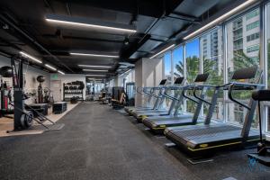 Γυμναστήριο ή/και όργανα γυμναστικής στο Best Stay Gym Bar and Spa