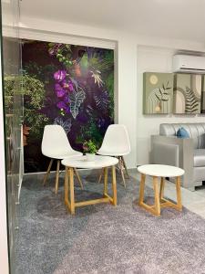 Posezení v ubytování Hotel La Estrella de David Cartagena
