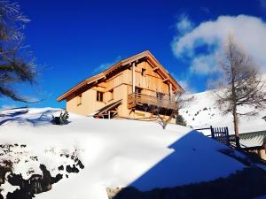 Chalet 4 étoiles La Saulire v zimě