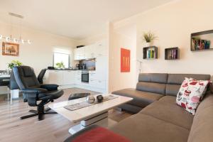 Χώρος καθιστικού στο Ostsee - Appartement Nr 182 "Sunshine Oase" im Strand Resort