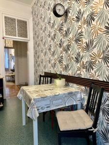 Χώρος καθιστικού στο Apartament przy Dworcu