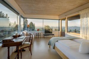 Posezení v ubytování WURZENBERG Hotel Lodges Südsteiermark