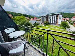 Výhľad na hory alebo výhľad na hory priamo z apartmánu