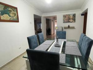 Ruang duduk di Casa Hostal los Profes