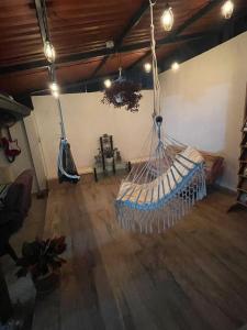 Ruang duduk di Casa Hostal los Profes