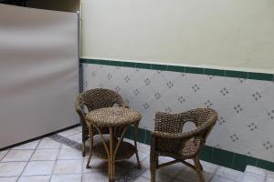 Posezení v ubytování Pensión Los Angeles